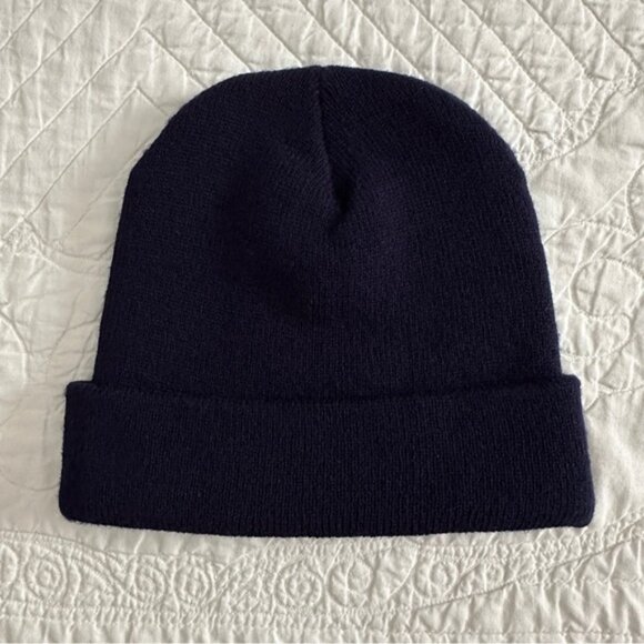 Vintage 90s Gross Cap New England Patriots Beanie Winter Hat NFL Football - Picture 2 of 6